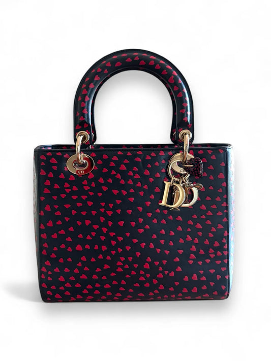 Lady Dior Medium I Love Paris Bag