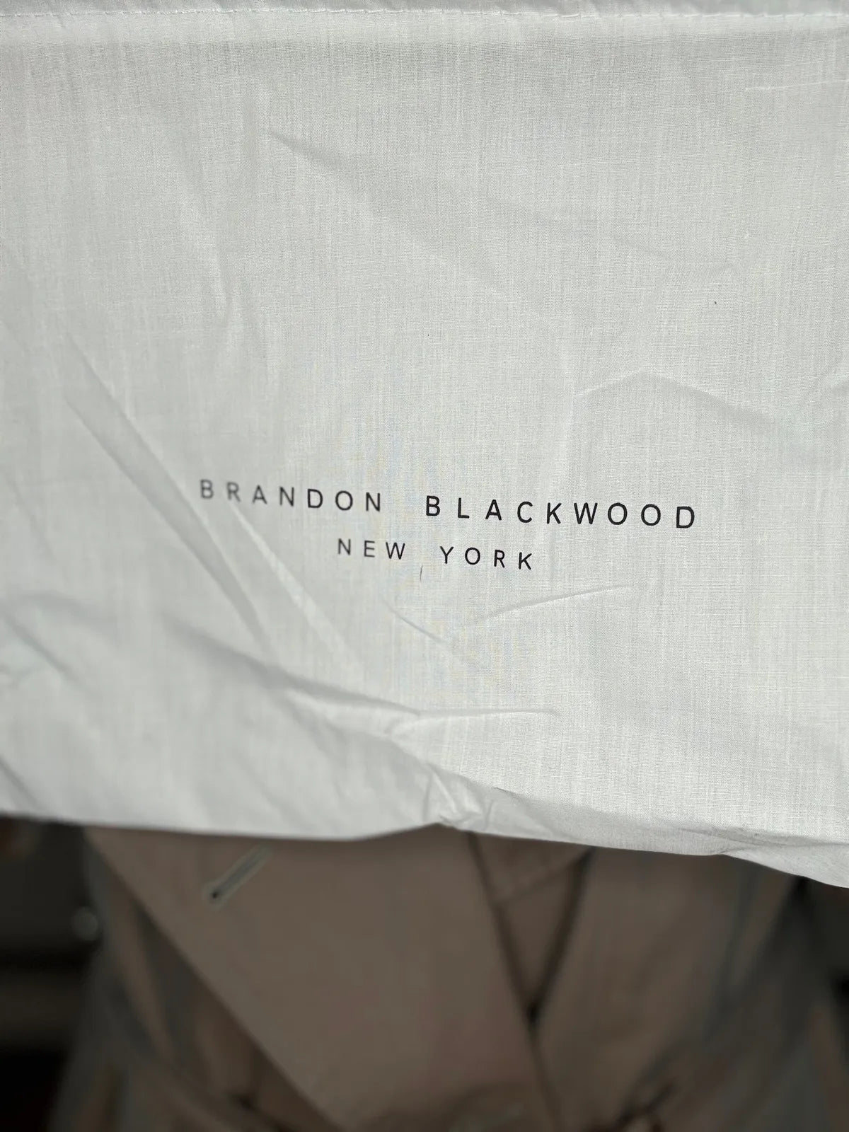 Brandon Blackwood Embossed Suede Sophia Bag